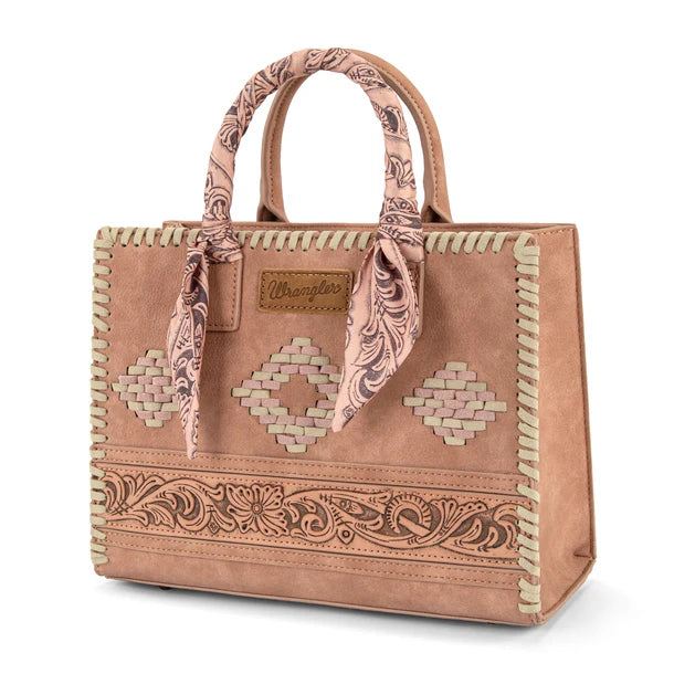 Wrangler Satchel Scarf Wrapped Handel
