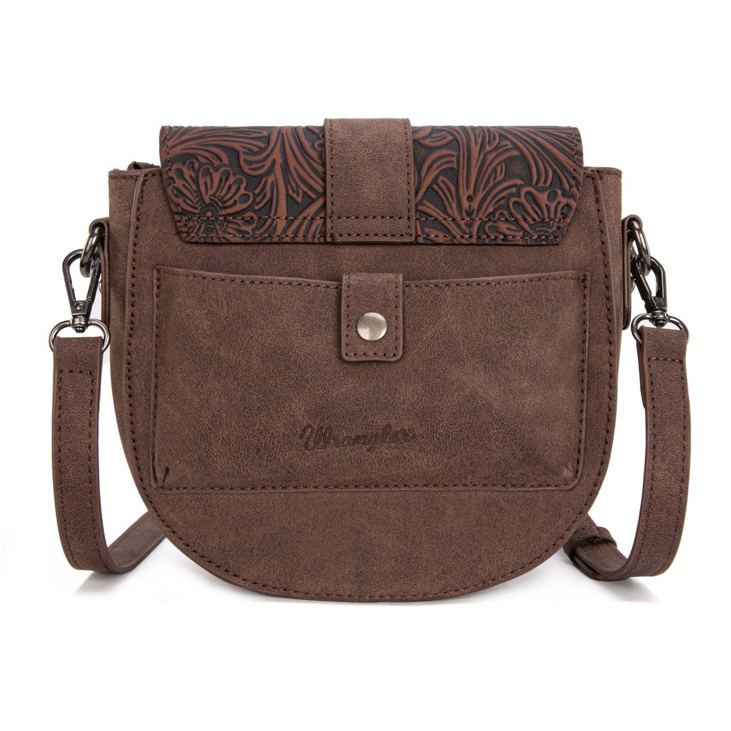 Purse WR Tooled Saddle Bag