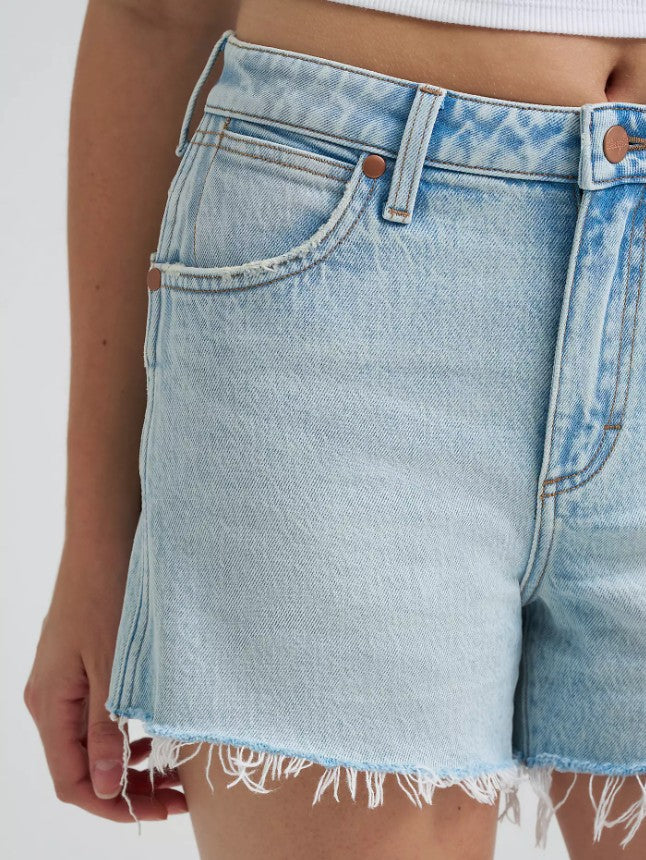 Shorts Wrangler Crystal Pocket Hight Rise Cowboy