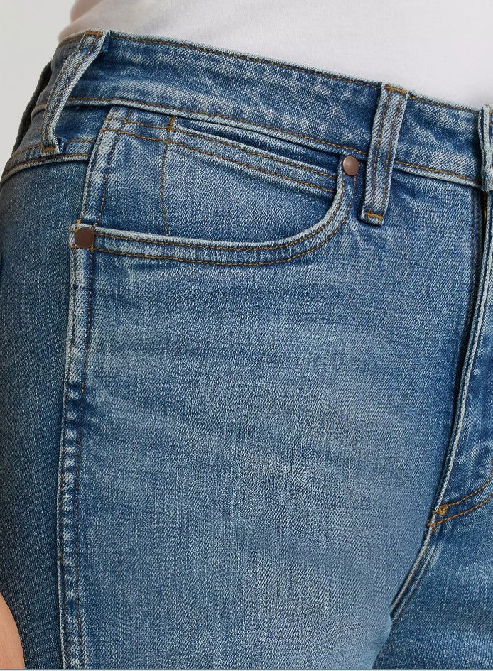 Jeans Wrangler Retro High Rise Flare Bailey Raw Hem