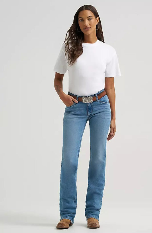Jeans Wrangler Riding High Rise Relaxed Fit
