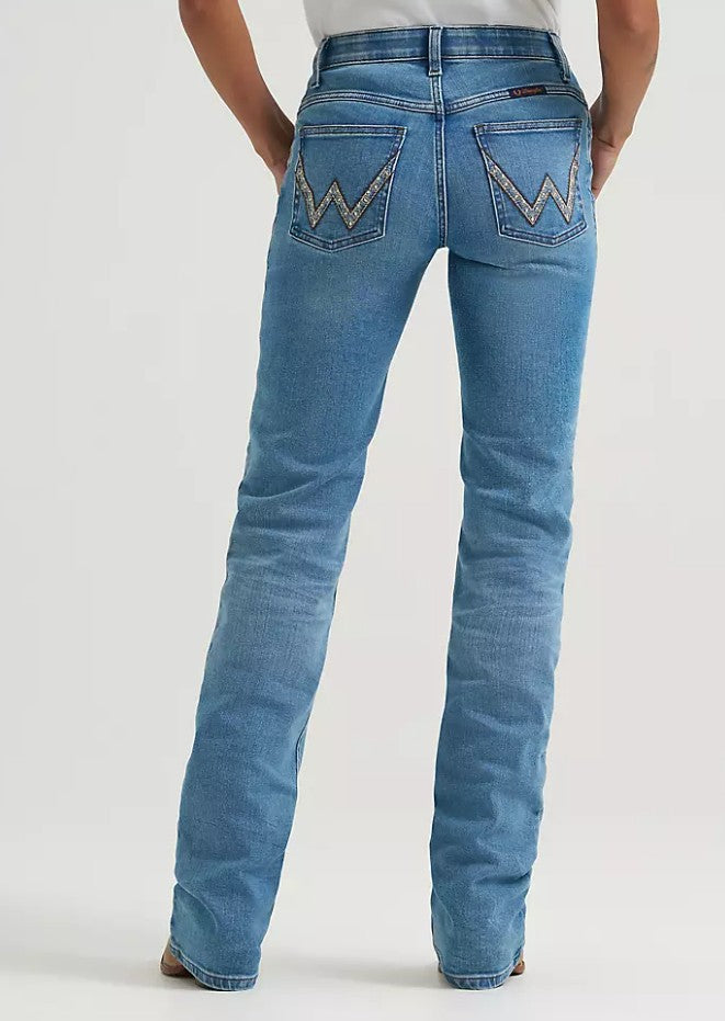 Jeans Wrangler Riding High Rise Relaxed Fit
