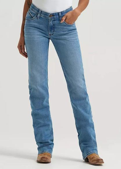 Jeans Wrangler Riding High Rise Relaxed Fit