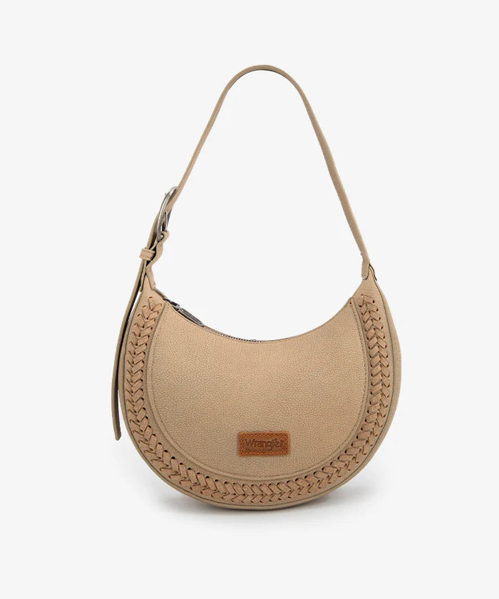 Purse Crossbody Whipstitch Detail