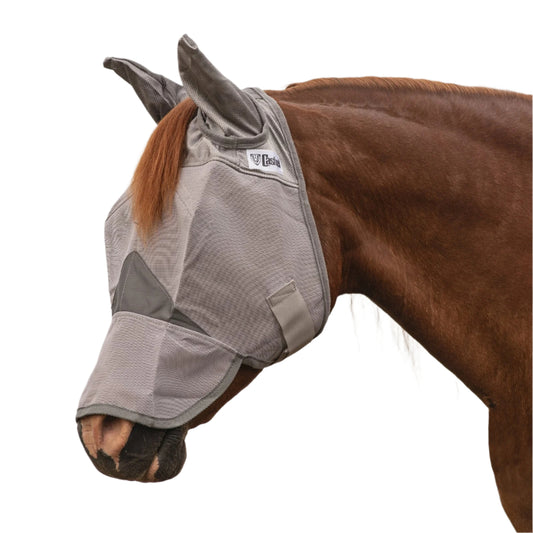 Horse Fly Mask Crusader Long Nose With Ears