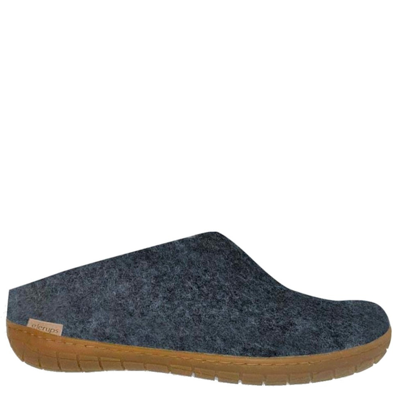 Glerup Men's Slip On Rubber Bottom Slipper