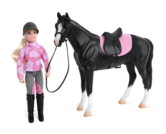Toy Breyer Horse & Rider Set