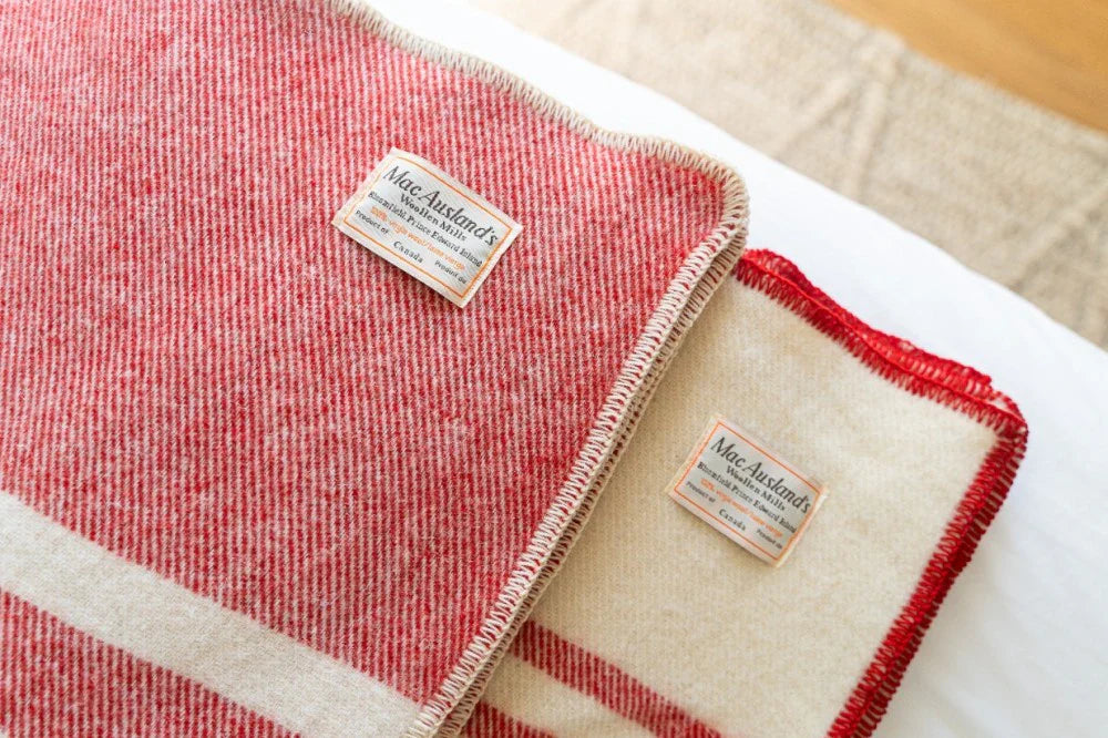 MacAusland Wool Blanket Queen Tweed🍁