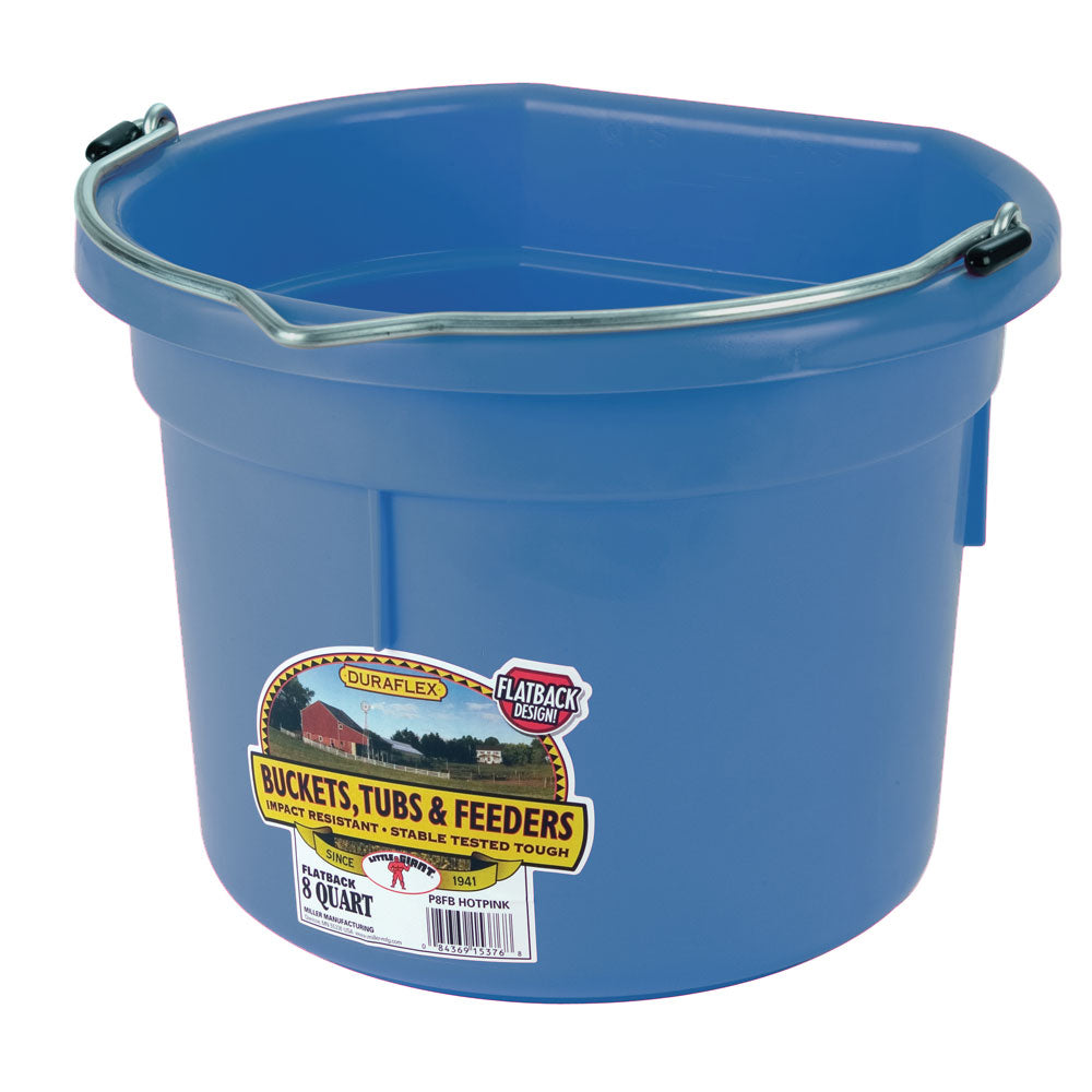 Barn Bucket Flat Back 8 quart