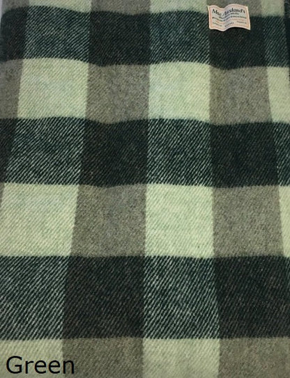MacAusland Wool Blanket Queen Check🍁