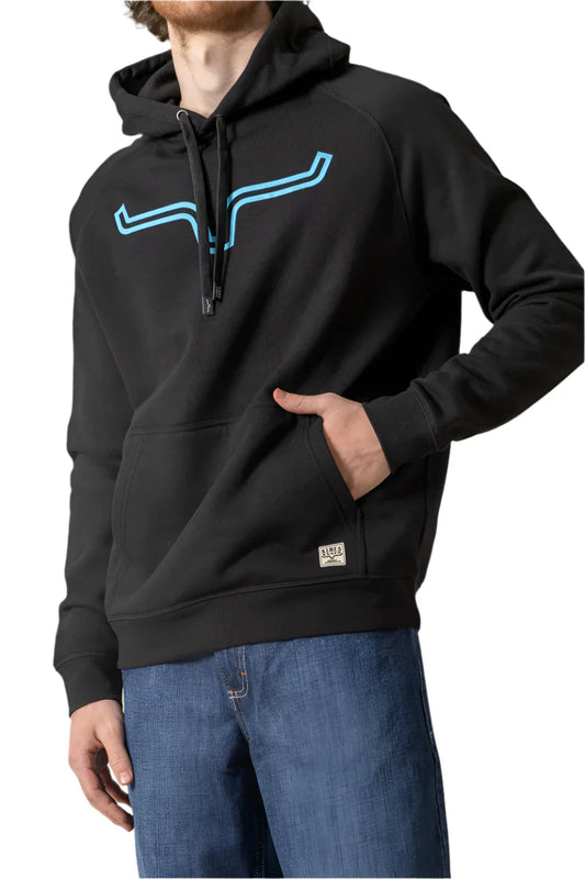 Kimes Hoodie Longhorn Black