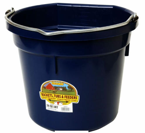 Barn Bucket Flat Back 20 quart