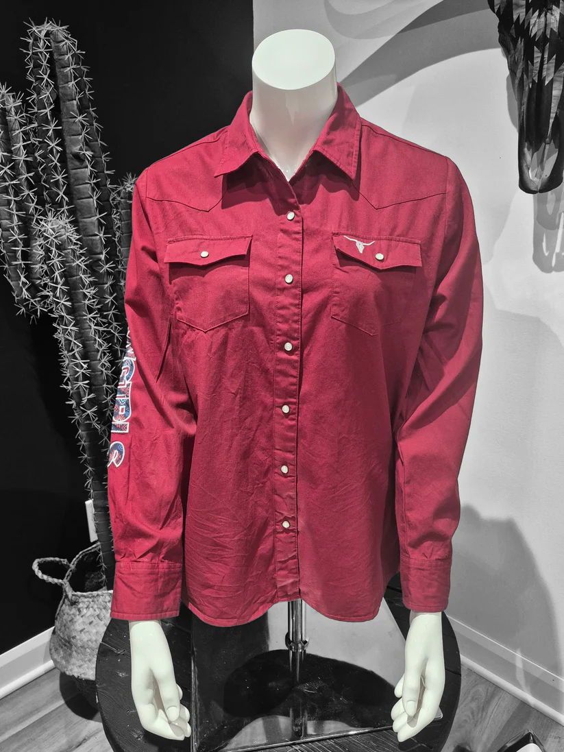 Ladies Snap Shirt