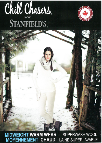 Stanfield's Long Underwear Wool Superwash Top Ladies🍁