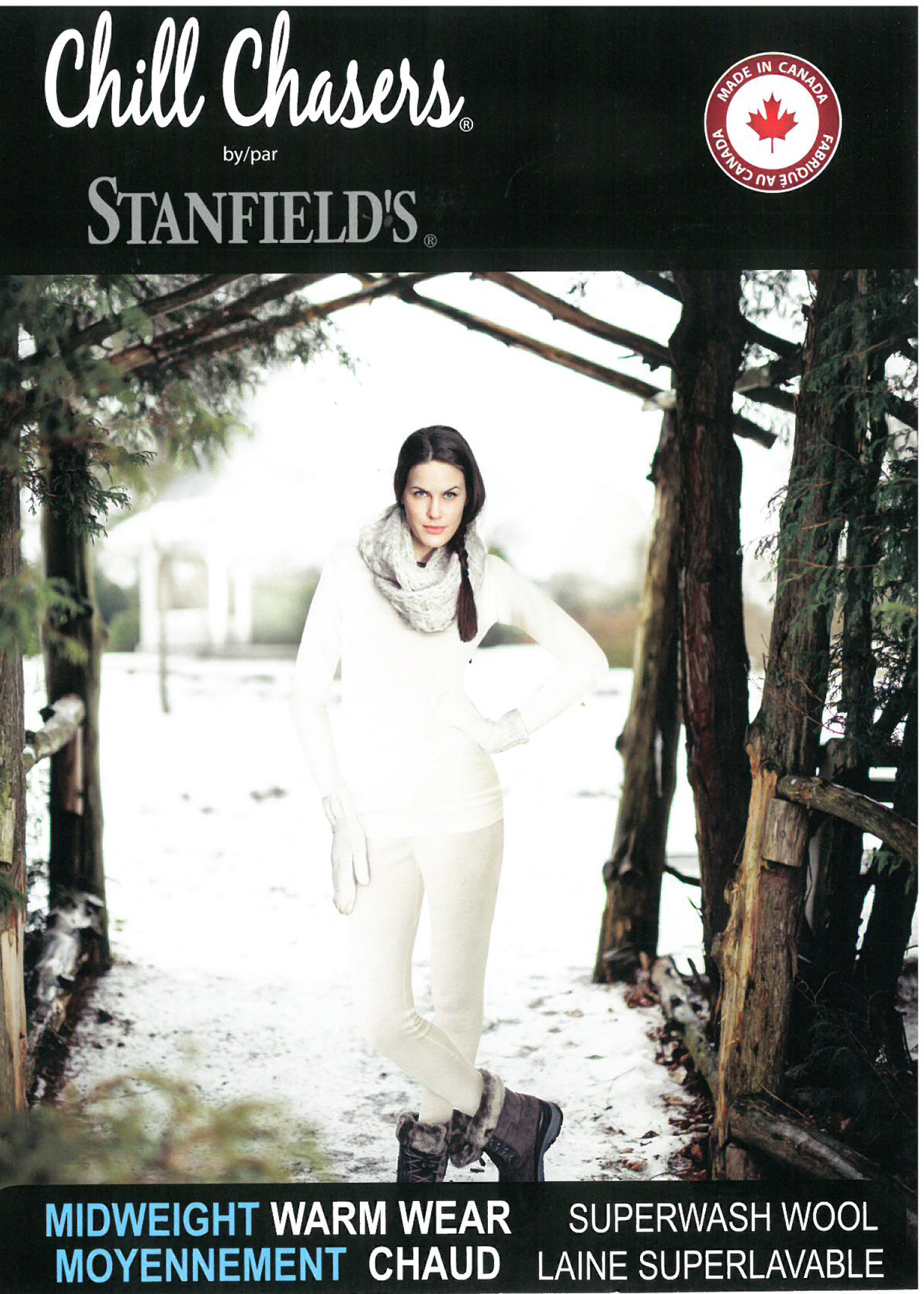Stanfield's Long Underwear Wool Superwash Pant Ladies🍁