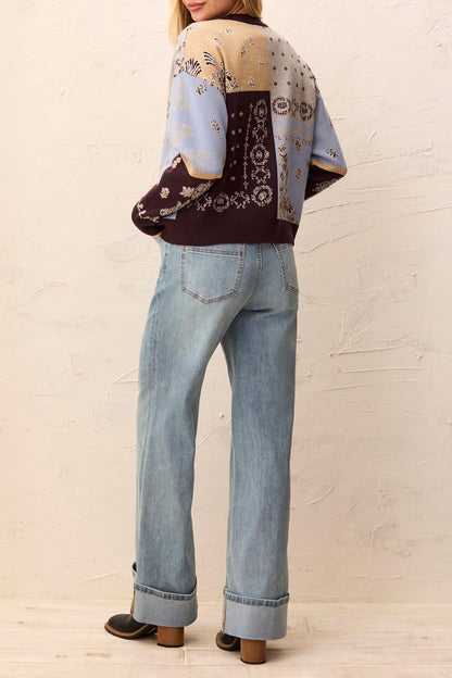 Tribal Jean Palazzo Cuff
