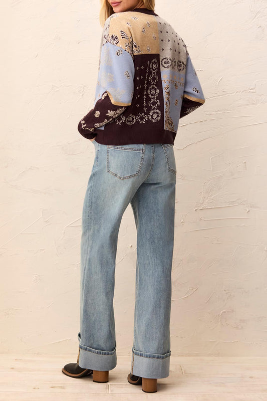 Tribal Jean Palazzo Cuff