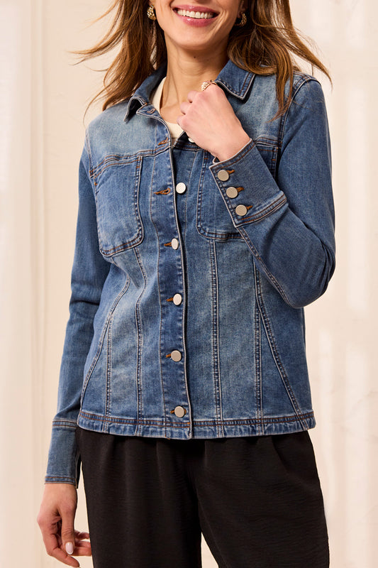Tribal Jacket Jean Fitted