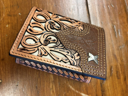 Wallet Trifold Tooled
