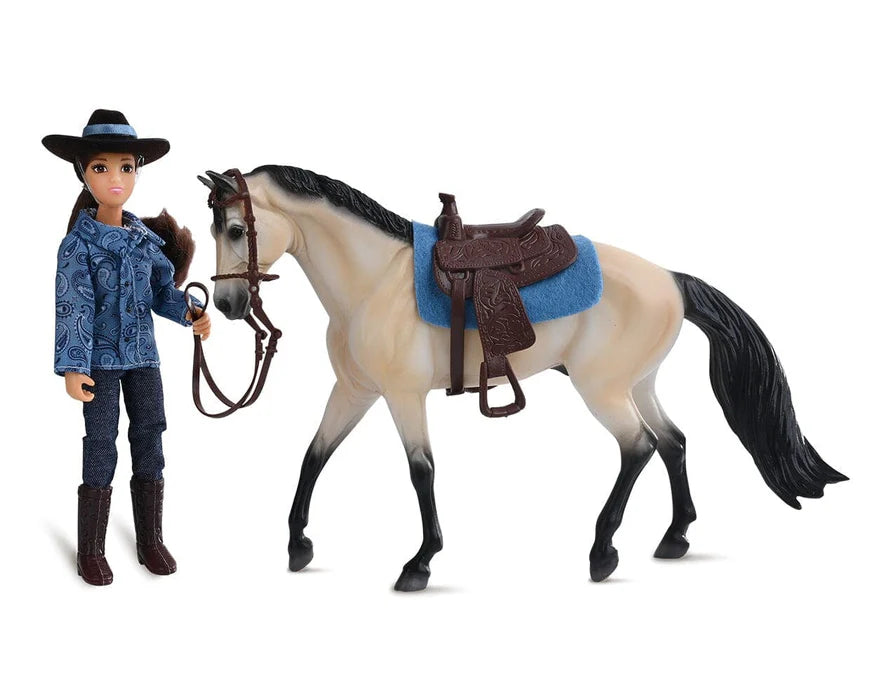 Toy Breyer Horse & Rider Set