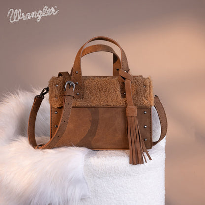 Purse Wrangler Sherpa Tote